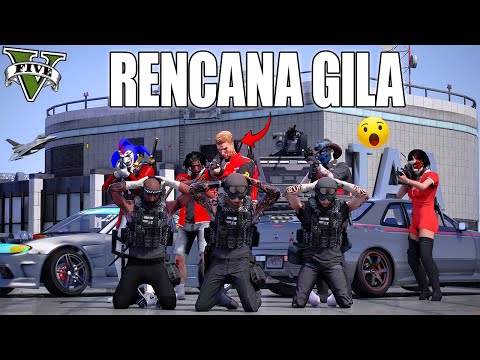 RENCANA GILA MAFIA KOTA UNTUKA MENANGKAP JOHAN DAN PASUKAN DOBRAK !! GTA 5 ROLEPLAY