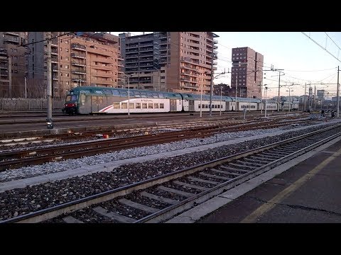 E464 475+5 2 piani Trenord - Milano Greco - 21/02/2020