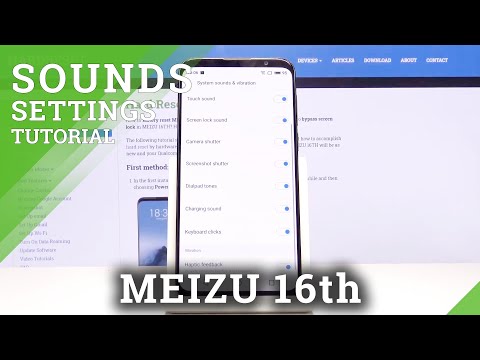 How to Activate Charging Sounds in MEIZU 16th – Personalize Sound Settings
