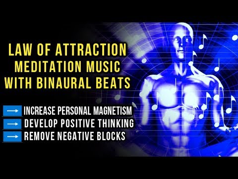 Law of Attraction Relaxing Meditation Music ➡️ Increase Personal Magnetism | Binaural Beats (396Hz) Video