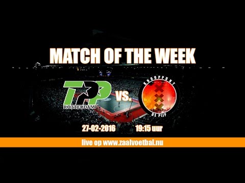 zaalvoetbalwedstrijd TPP Rotterdam - 't Knooppunt 27 februari 2016