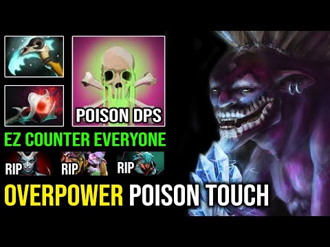 NEW 2022 Carry Mid Dazzle First Item Orchid EZ Counter Everyone with Annoying Poison Touch DPS DotA