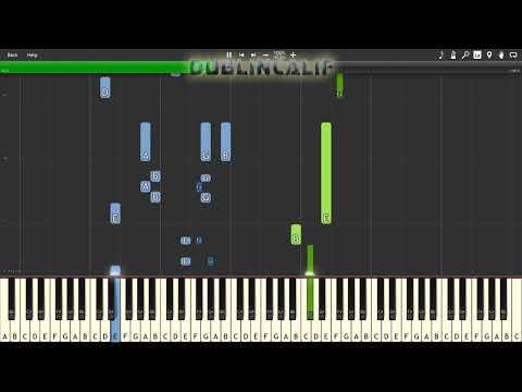 Shovel Knight - Waltz of the Troupple King Theme Piano Tutorial Synthesia
