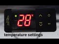 SubZero Temperature Controller Settings In Hindi Fdu Temperature Setting Subzero Temprature Seting