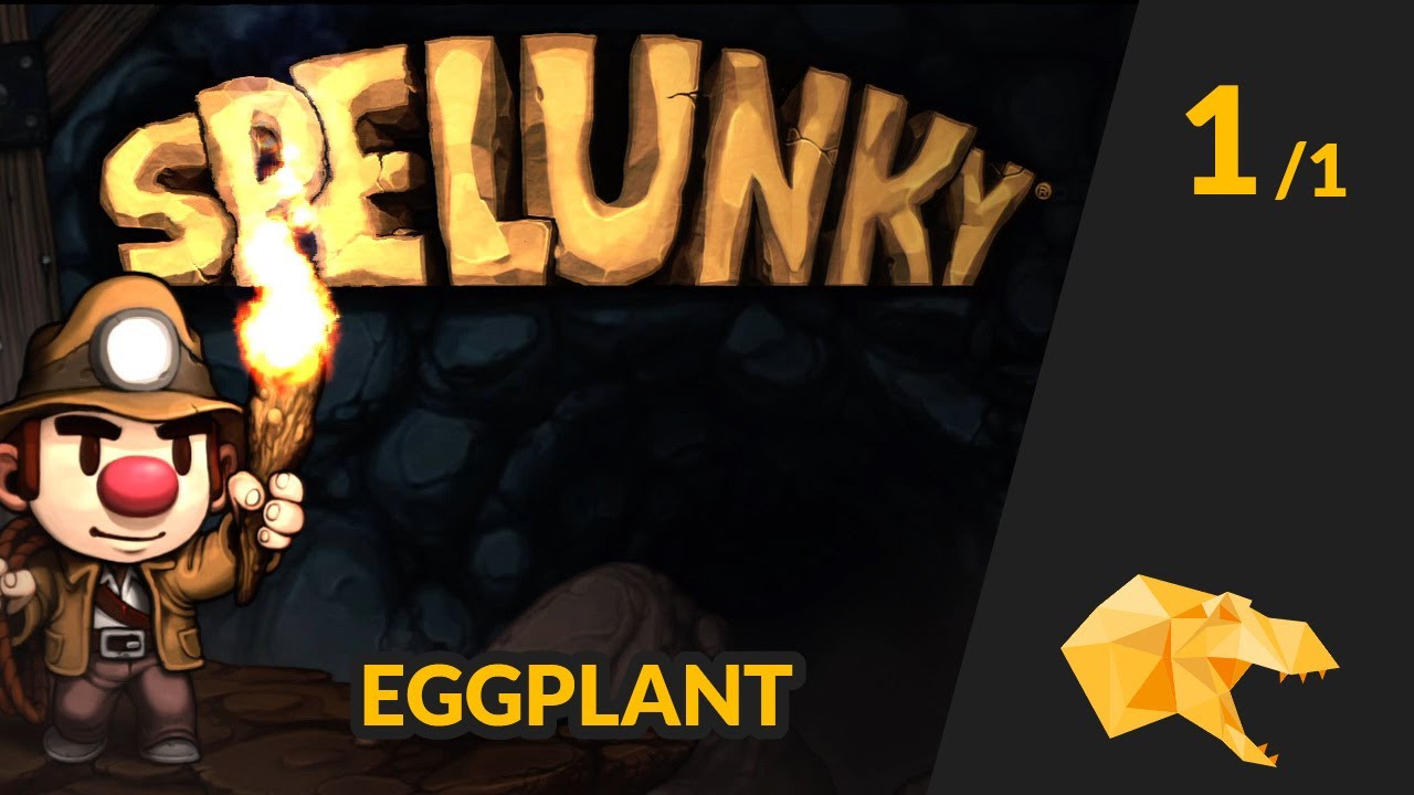 Solo Eggplant Run - Bananasaurus Rex [Spelunky] - YouTube