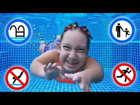 Maria Clara aprende regras de segurança e bom comportamento para crianças - MC Divertida