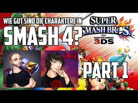 Super Smash Bros für 3DS/WiiU - Unsere Charakter-Rankings (mit Suishomaru) PART 1 - Online Co-Op
