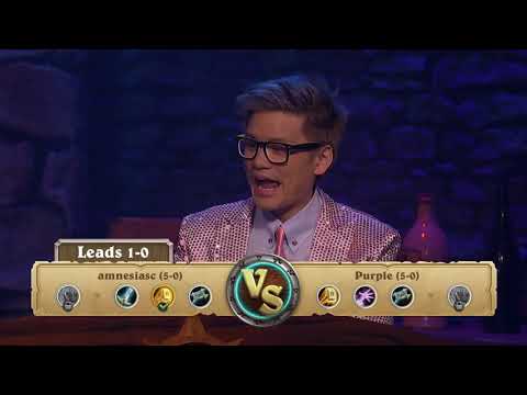 [Hearthstone]Amnesiasc vs Purple - Americas Summer Playoffs Round 6