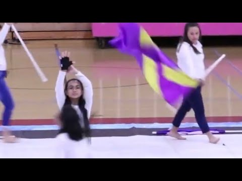 IVCMS Regional Color Guard "Some Girls" 03.26.2019