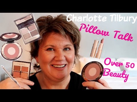 GET READY WITH ME OVER 50 || CHARLOTTE TILBURY PILLOW TALK  - Makeup Tutorial For Mature Skin