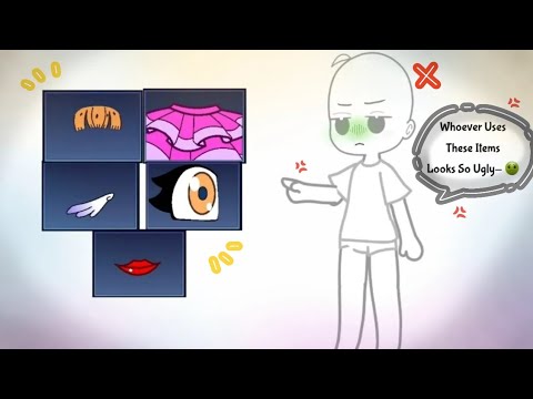 Whoever Uses These Items Looks So Ugly | Trend | Gacha Club