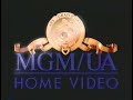 MGM UA Home Video Logo 1993 1998 For 1 Hour