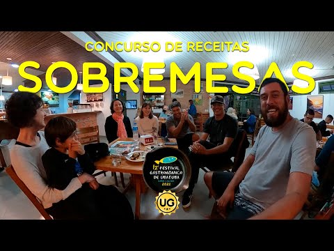 Sobremesas (Docerias e Sorveterias) - Concurso de Receitas do 12º Festival Gastronômico de Ubatuba