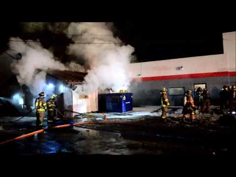 Cleveland Hill FD Garage Fire - 3811 Harlem rd