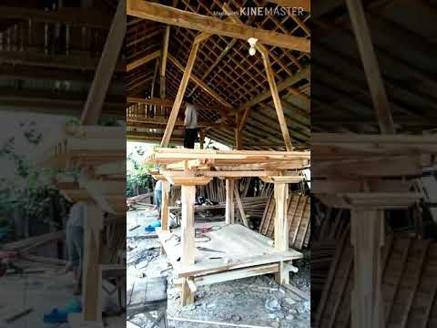 Cara Membuat Atap Jineng Bali