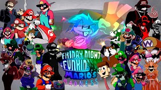 Cover art for Fnf All Stars Secret Exit but had the Original leitmotivs