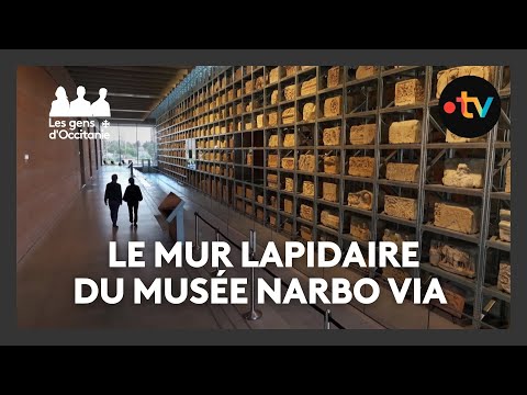 The astonishing history of the Roman lapidary wall of the Narbo Via museum in Narbonne