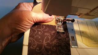 How To Do A Corner Stitch With A Zig Zag Sewing Machine