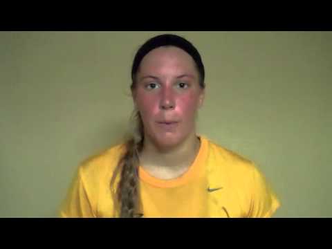 Tri-Captain Becky Rhodes Talks About Wednesday's First Practice