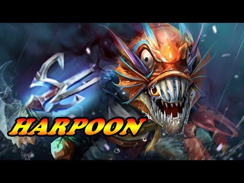 23Savage Slark using Harpoon new item - Dota 2 New Frontier Patch