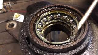 Press-in Wheel Bearing Replacement Ford Edge how to start to finish