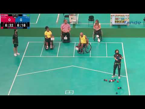 World Boccia Championships 11.12.2022. CROATIA vs. BRAZIL (BC4)