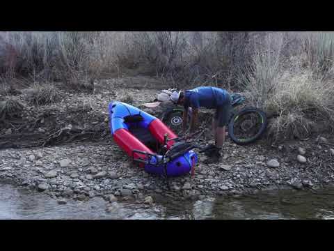 Bikerafting - How to Put a Bike on Your Packraft (Part 2) - Bike Frame - The Bikeraft Guide