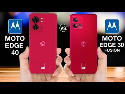 Motorola Edge 40 5g vs Motorola Edge 30 Fusion || #MotorolaEdge40vsMotorolaedge30fusion@TechnoRuhez