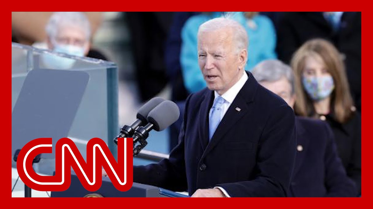 Watch President Joe Biden's full inauguration speech