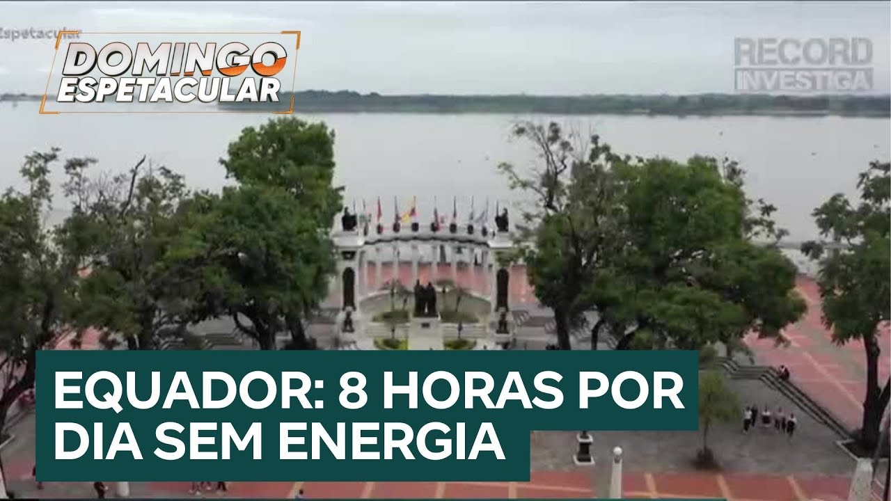 Equador enfrenta apagões e crise de segurança em meio a colapso energético