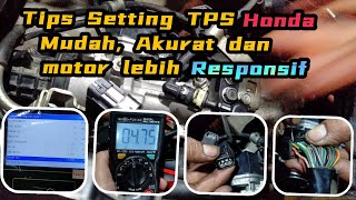 Download lagu cara seting Tps honda mudah akurat dan motor lebih responsif mp3