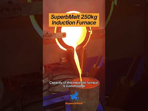 SuperbMelt 250 kg Induction Furnace