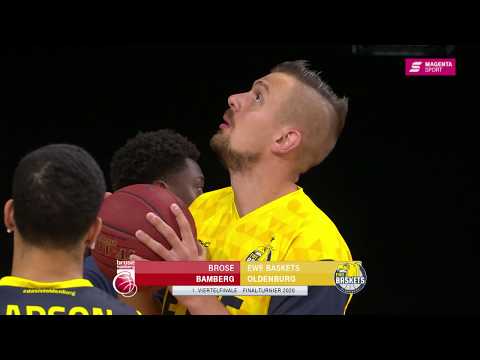 EWE Baskets Oldenburg besiegen Brose Bamberg