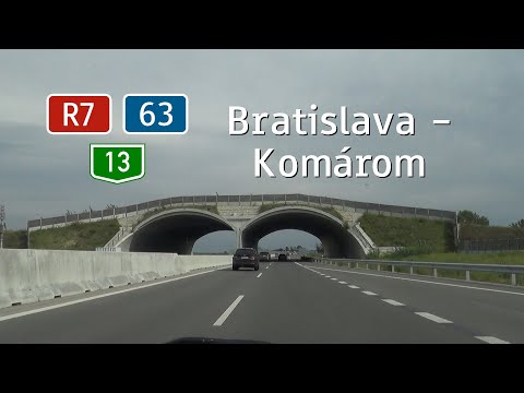 [SK][H] R7+I/63+13-as főút Bratislava - Komárom