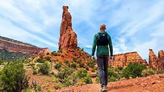 Hiking Monument Canyon Trail (Lower to Upper Trailhead) | Colorado National Monument | 4K HDR