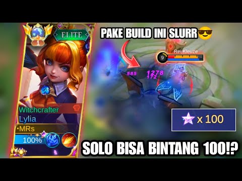 LYLIA BUILD BURST DAMAGE TEMBUS 100 🌟 | BUILD LYLIA 2023 - Lylia Gameplay
