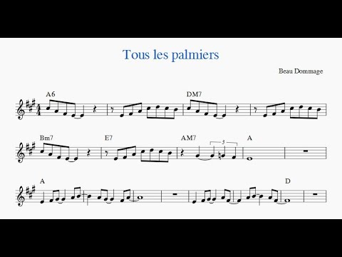 Tous Les Palmiers - Beau Dommage