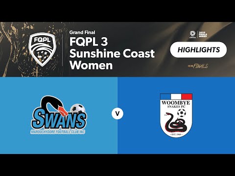 FQPL 3 Sunshine Coast Women Grand Final - Maroochydore Swans FC Women vs Woombye Snakes FC Women Hig