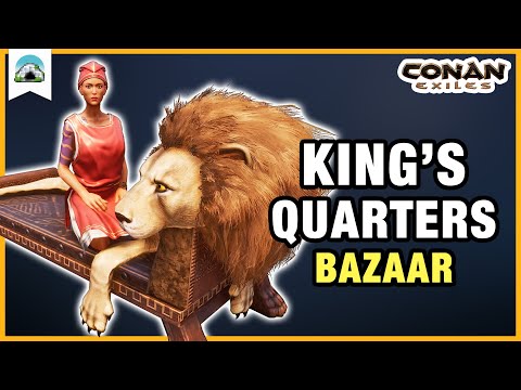 Aquilonian King’s Quarters Set: Aquilonian Placeables & Outfit - Bazaar Showcase | Conan Exiles