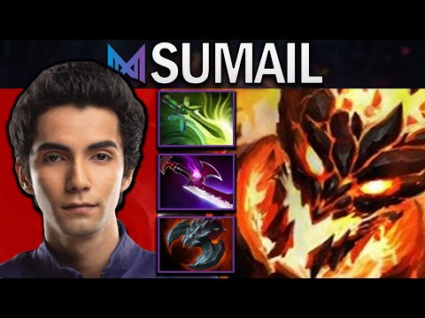 Shadow Fiend Dota 2 7.33 Sumail with Satanic - Butterfly