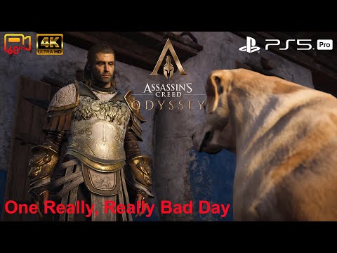 One Really, Really Bad Day - Assassin's Creed Odyssey - PS5 Pro 4K60P