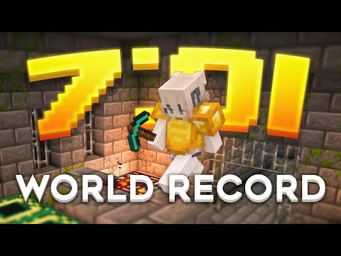 INSANE Minecraft Speedrun World Record - MUST SEE!!