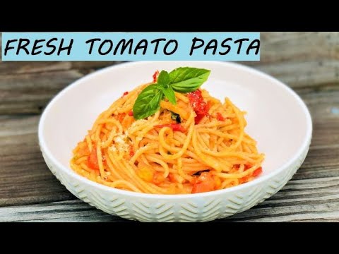 Classic Tomato Spaghetti | Pasta with Fresh Tomato Sauce