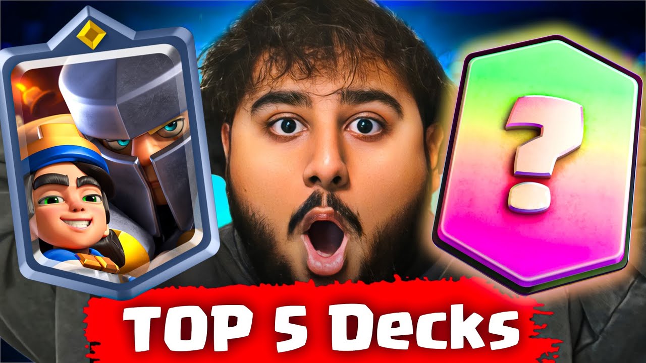 TOP 5 Best Decks After Balance Changes in Clash Royale