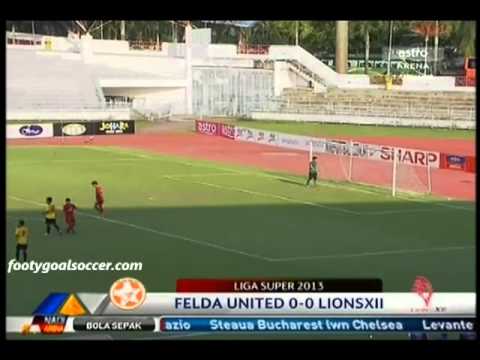 Felda United vs Lions XII (0-0) Liga Super Malaysia [02-03-13]