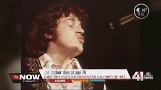 Singer Joe Cocker dies at 70
