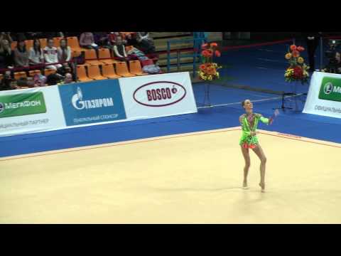 Титова Мария, булавы. Гран-При 2013. Москва 02.03.13
