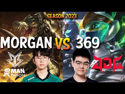 BRO Morgan vs JDG 369 - Morgan RENEKTON vs 369 KENNEN - Patch 13.15 KR Ranked