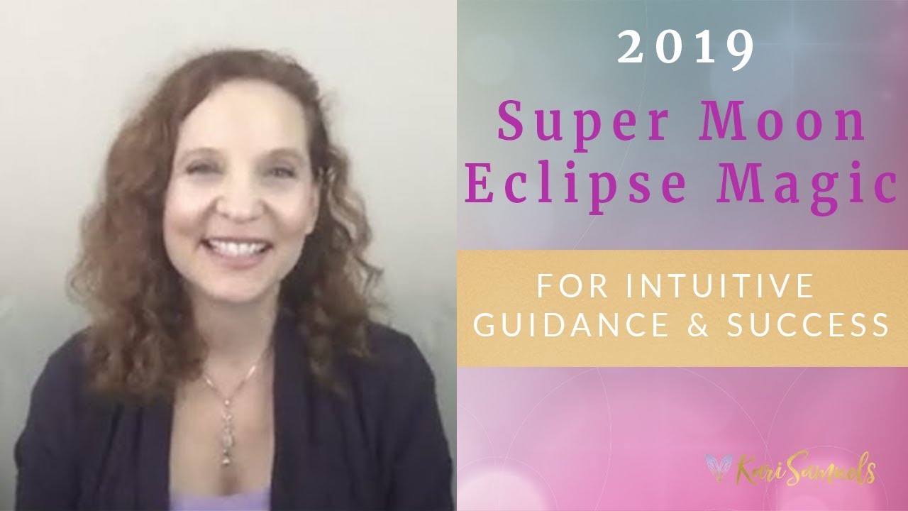 Supermoon Eclipse Magic - for intuitive guidance and success
