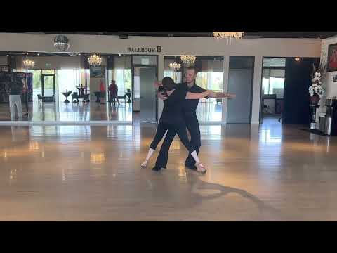 Overturned Spin Turn Casey and Artem International Slow Waltz